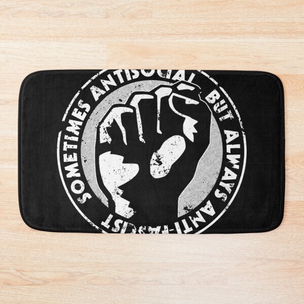 Item preview,  Sometimes Antisocial Always Anti-Facist designed and sold by DutyIsOp.