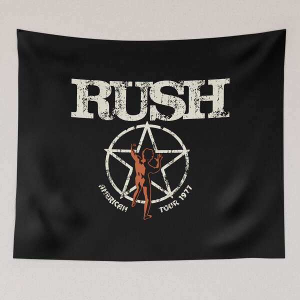 Item preview,  Rush Rock Band American Tour 1977 Tour designed and sold by R1neONLINEstore.
