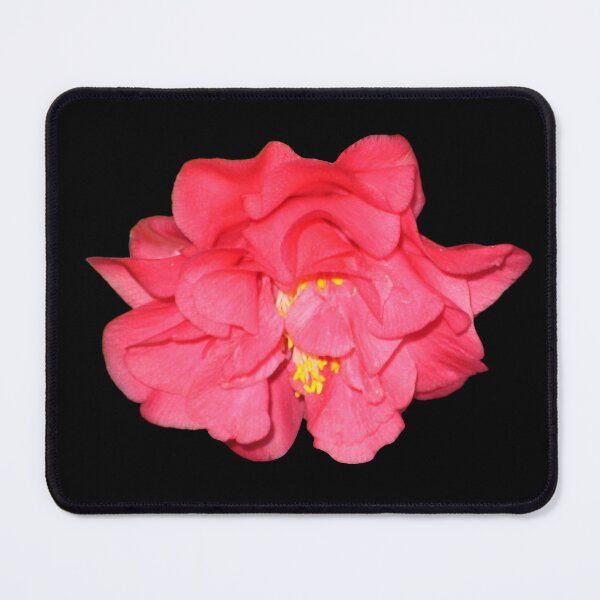 Item preview, Dark Pink Ruffles of a Splendid Camellia Die Cut designed and sold by JoyousArt4u.