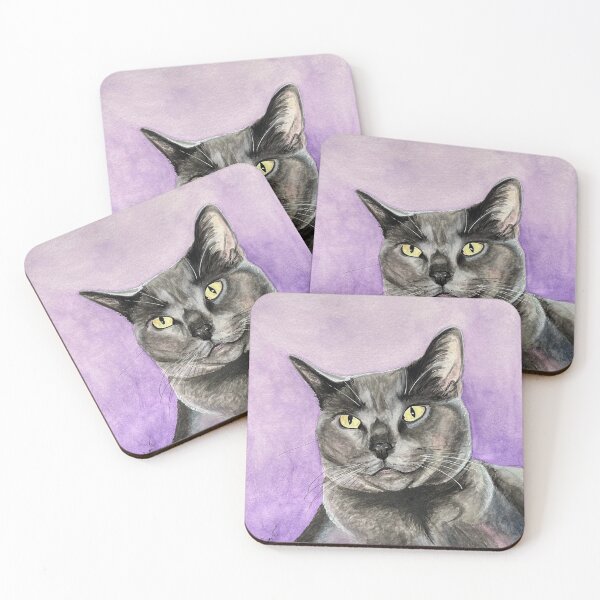 Item preview, Grey Cat designed and sold by AutuminaArt.