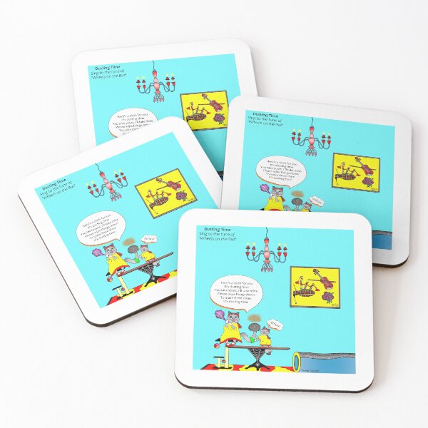 Item preview, Dusting Time - Wheels on the Bus designed and sold by tuneinwithamy.