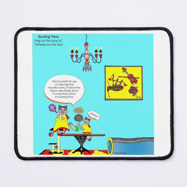 Item preview, Dusting Time - Wheels on the Bus designed and sold by tuneinwithamy.