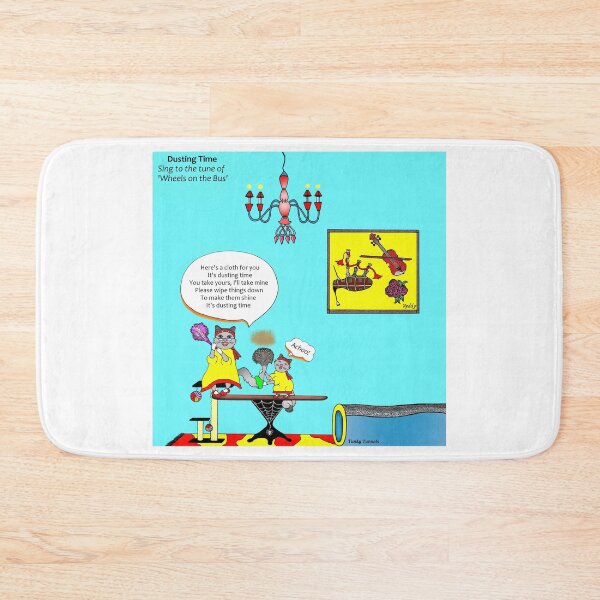 Item preview, Dusting Time - Wheels on the Bus designed and sold by tuneinwithamy.
