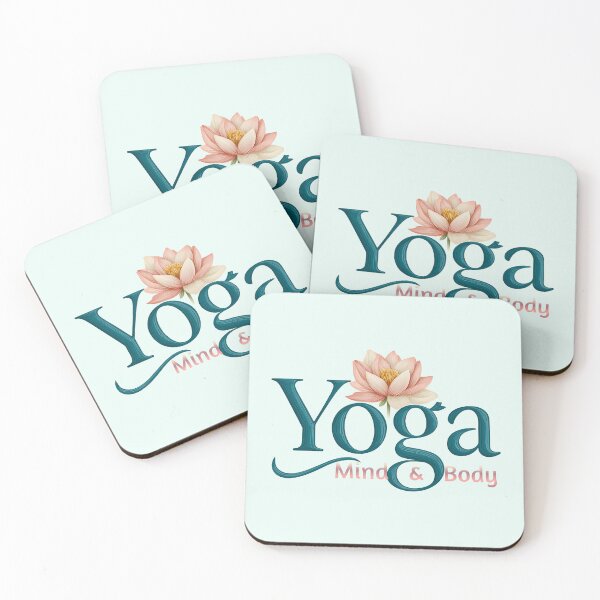 Item preview, Serene Yoga Meditation Lotus Typography designed and sold by LoudVictory.