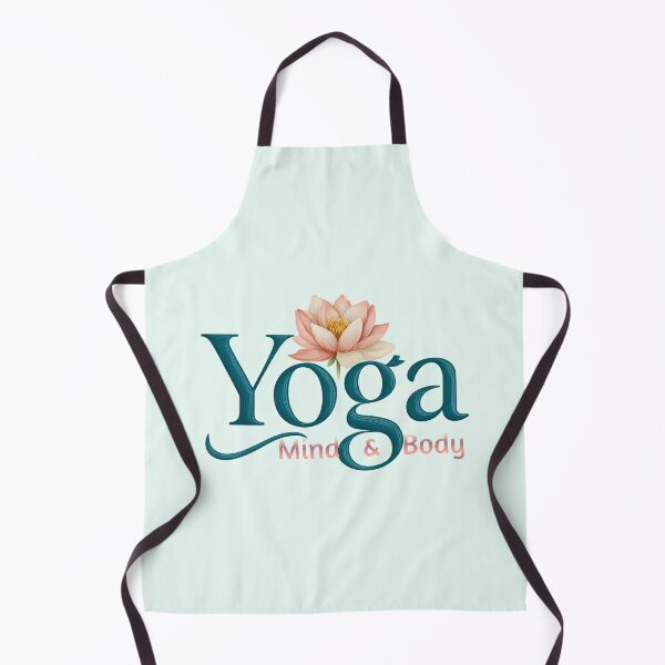 Item preview, Serene Yoga Meditation Lotus Typography designed and sold by LoudVictory.