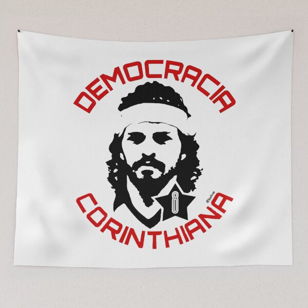 Item preview, Democracia Corinthiana Socrates designed and sold by yourdesign1961.