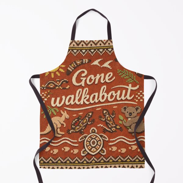 Item preview, Gone Walkabout Australia Outback Knitting Pattern Design designed and sold by Mauswohn.
