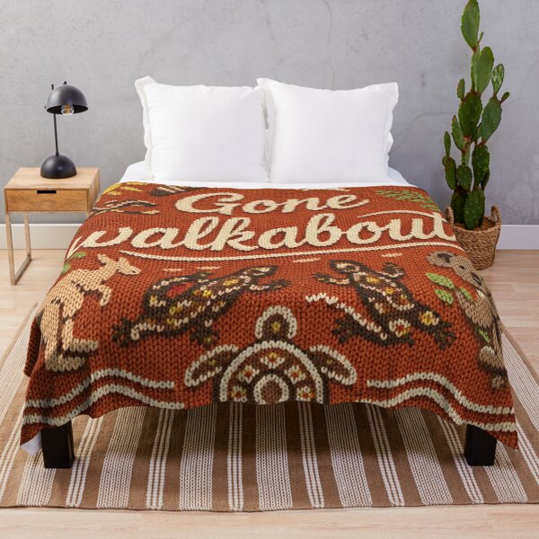 Item preview, Gone Walkabout Australia Outback Knitting Pattern Design designed and sold by Mauswohn.