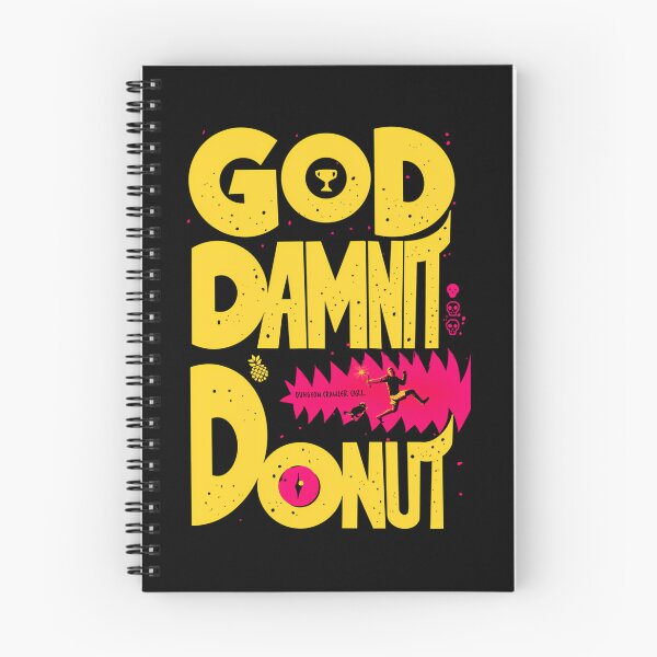 Item preview, Dungeon Crawler Carl God Damnit Do Nut designed and sold by Ironvabz-Store.