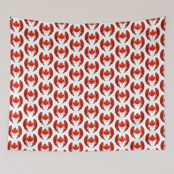 Item preview, Angel Feather Canada Flag, Angel Wings Canada Flag designed and sold by graphic-genie.