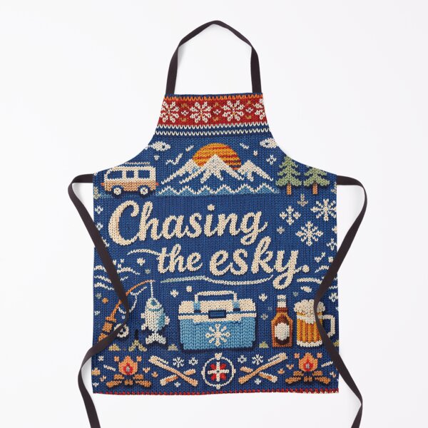 Item preview, Chasing the esky Australia Camping Knitting Pattern Design designed and sold by Mauswohn.