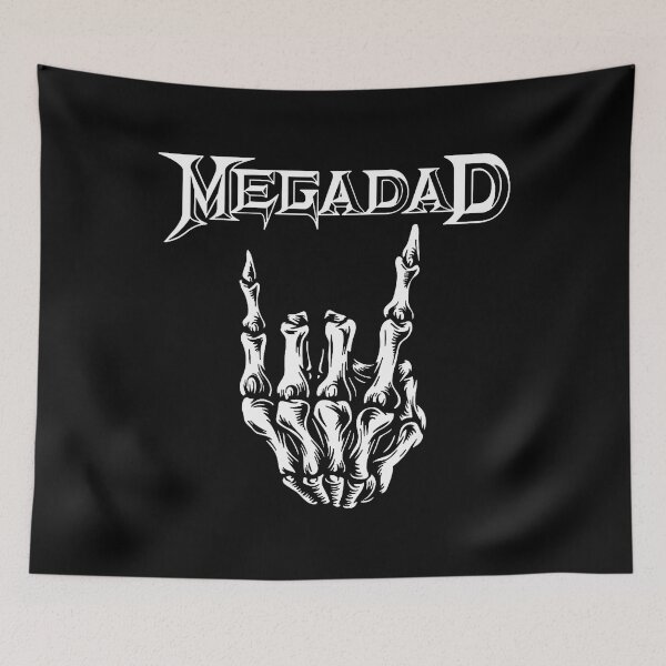 Item preview, Megadad 90S Hard Rock Band Heavy Metal Father'S Day designed and sold by Maruf Billah.