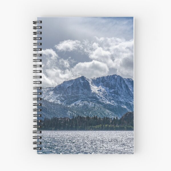 Item preview, Lago June y pico Carson con tormenta inminente designed and sold by TheHikersEye.