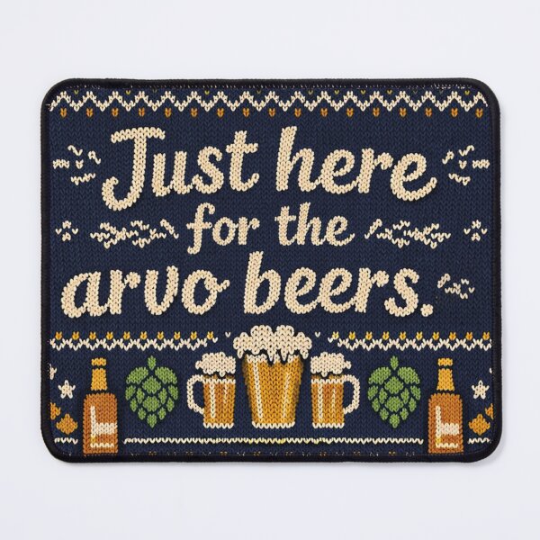 Item preview, Just here for the arvo beers knitting design designed and sold by Mauswohn.