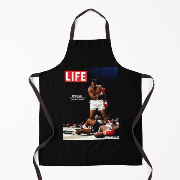 Item preview, Cassius Clay Taunting The Defeated Sonny Liston In The First Round Ali In Sport Magazine Cover designed and sold by yourdesign1961.