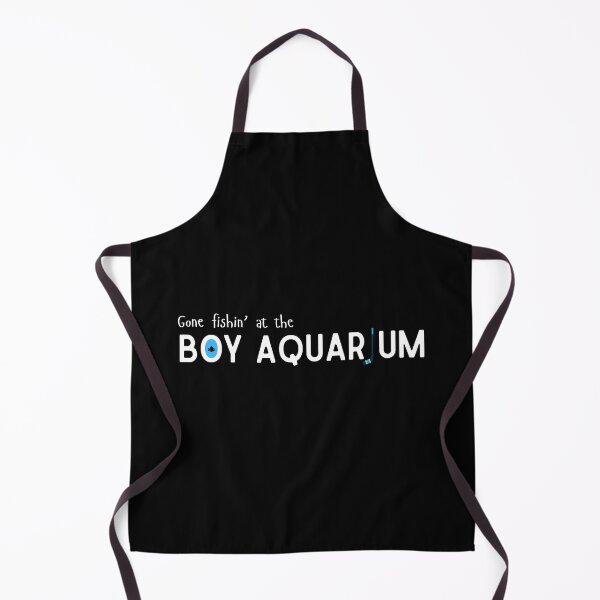 Item preview, Gone Fishin’ at the Boy Aquarium (dark version) designed and sold by Mad Cool Designs.