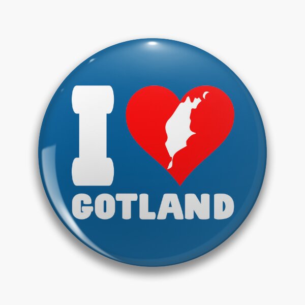 Item preview, Sweden Vacation Swedish Island I LOVE GOTLAND  designed and sold by Carl's Clothing.
