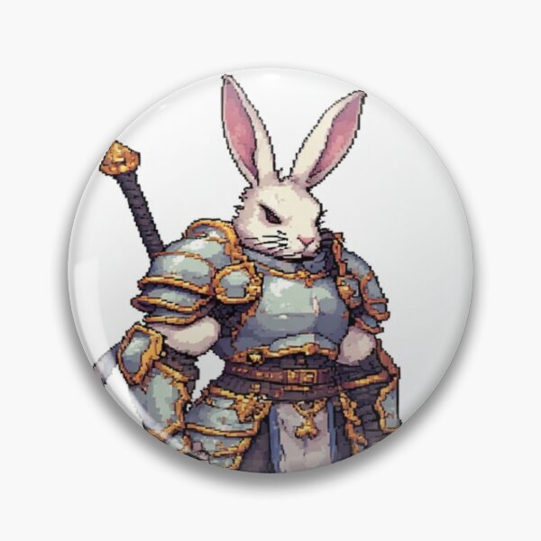 Item preview, Retro Game Inspired Bunny - Easter 2026 designed and sold by SuperVenus.