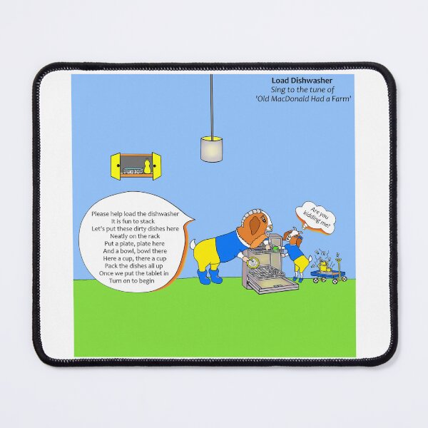 Item preview, Load Dishwasher - Old MacDonald Had a Farm designed and sold by tuneinwithamy.
