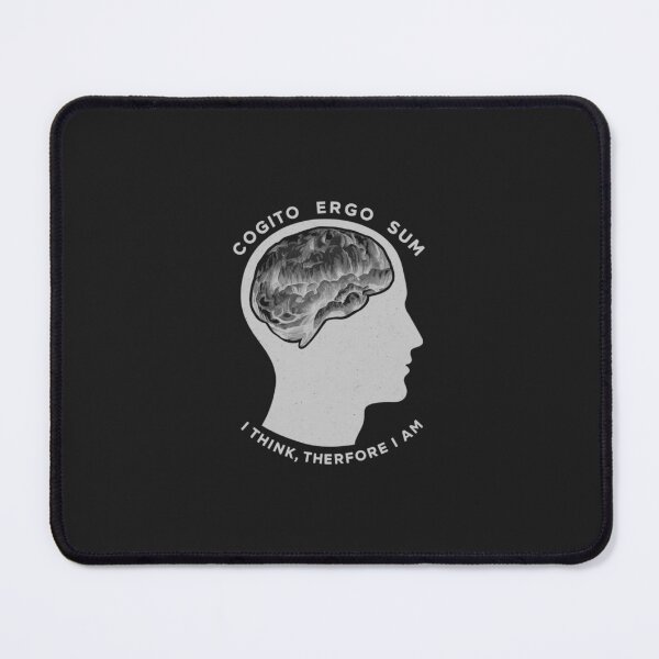 Item preview, Cogito Ergo Sum I Think Therefore I Am | Dark Academia Brain designed and sold by VENOHA.