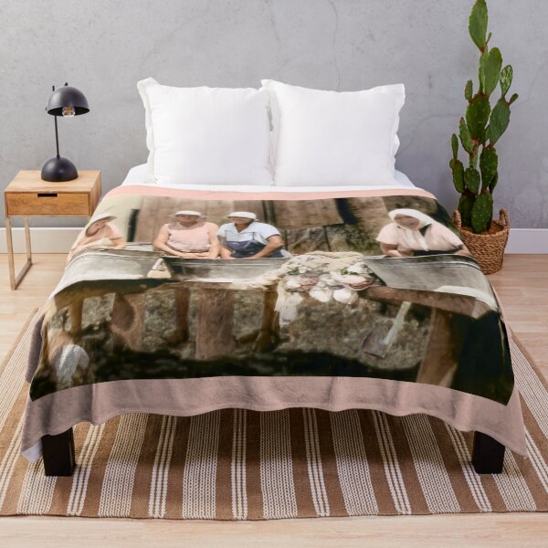 Item preview, Israel, Binyamina. Laundresses. 1930. designed and sold by UltraQuirky.