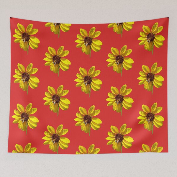 Item preview, Wild Sunflower with Bee designed and sold by boldtvillemayor.