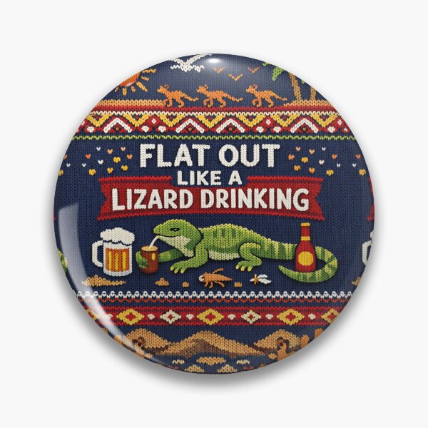 Item preview, Lizard Drinking Knit Design designed and sold by Mauswohn.