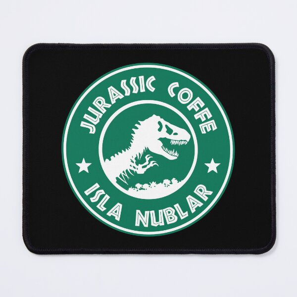 Item preview, jurassic dinosaurs coffee nublar designed and sold by Blck-Acid-Devil.