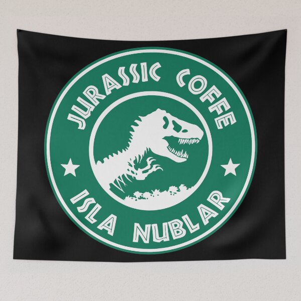 Item preview, jurassic dinosaurs coffee nublar  designed and sold by Blck-Acid-Devil.