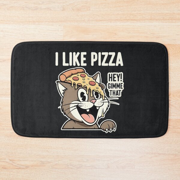 Item preview, Pizza Cat Sarcastic Lover – Funny Food Meme designed and sold by Taans-Creation.