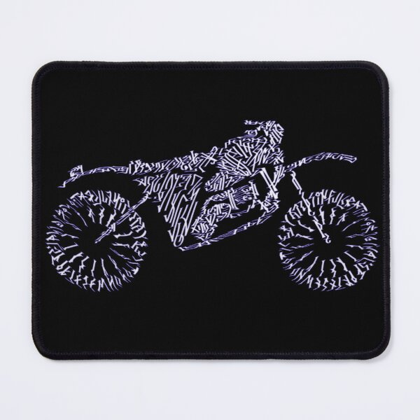 Item preview, lavender dirt bike calligraffiti designed and sold by sinx2er.