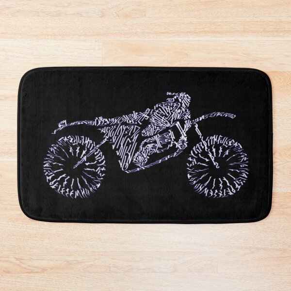 Item preview, lavender dirt bike calligraffiti designed and sold by sinx2er.
