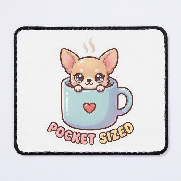 Item preview, Pocket Sized Chihuahua in Coffee Mug designed and sold by GemajoStudio.