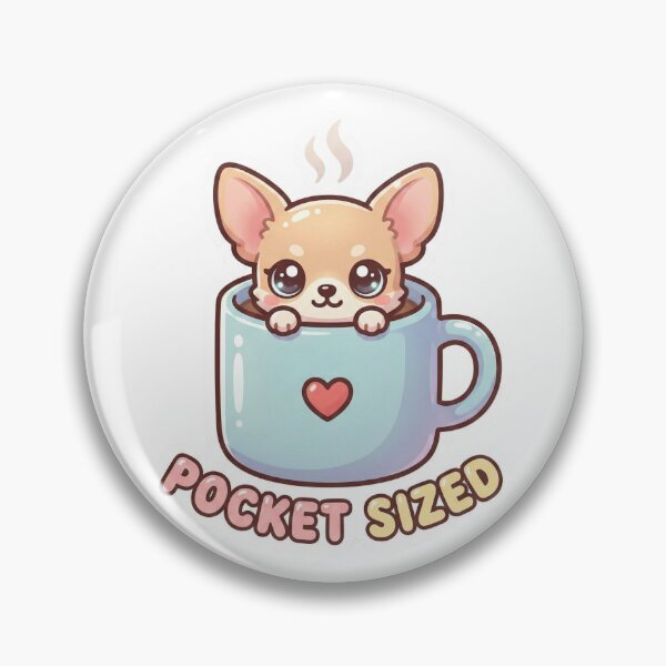 Item preview, Pocket Sized Chihuahua in Coffee Mug designed and sold by GemajoStudio.