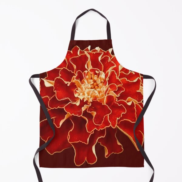 Item preview, Red Marigold Flower After Georgia OKeefe designed and sold by Vicky Brago-Mitchell®.