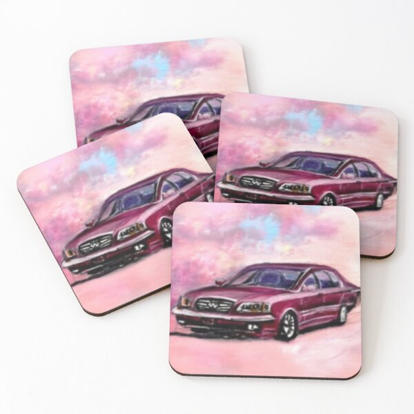 Item preview,  Retro nostalgia , classic, luxury sedan, Nissan Infiniti Q, 1980s. designed and sold by Art by Fruitcake.