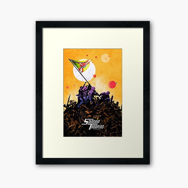 Starship Troopers Framed Art Print