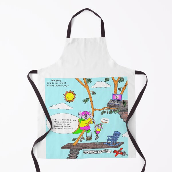Item preview, Mopping - Hickory Dickory Dock designed and sold by tuneinwithamy.