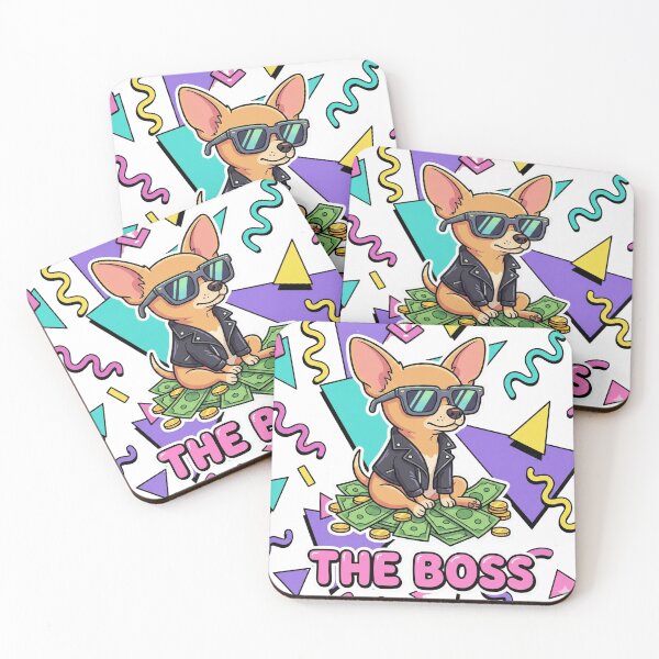 Item preview, The Boss Cool Chihuahua | Money & Sunglasses designed and sold by GemajoStudio.