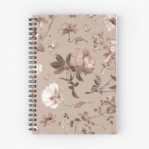 Item preview, Vintage Sepia Garden - Antique Floral Botanical Pattern designed and sold by Midnight Nebula.