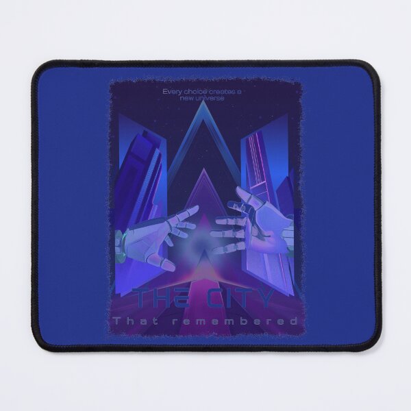 Item preview, The City That Remembered - Cyberpunk Multiverse Sci-Fi Art designed and sold by Dimu Co..