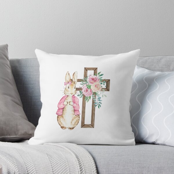 Item preview, Pink Peter Rabbit Happy Easter designed and sold by SvetlanaArt.