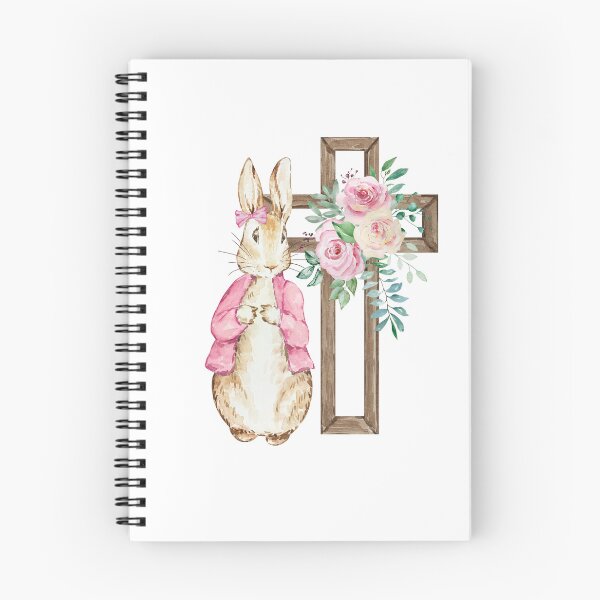 Item preview, Pink Peter Rabbit Happy Easter designed and sold by SvetlanaArt.