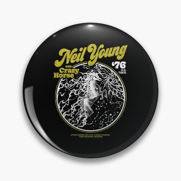 Item preview, Art - Neil Young And Crazy Horse 76 U.S Tour designed and sold by mystery2021.