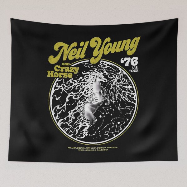 Item preview, Art - Neil Young And Crazy Horse 76 U.S Tour designed and sold by mystery2021.