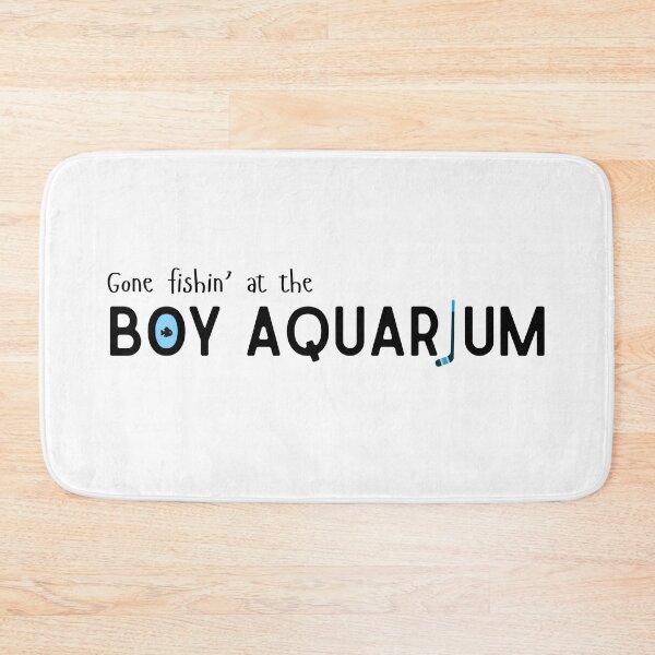 Item preview, Gone Fishin’ at the Boy Aquarium designed and sold by Mad Cool Designs.