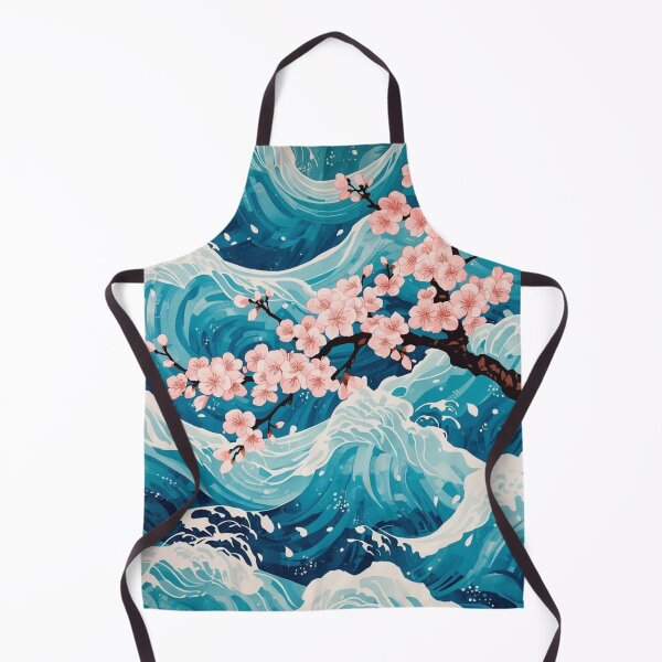 Item preview, Cherry Blossoms over Azure Tides designed and sold by optimusprime39.