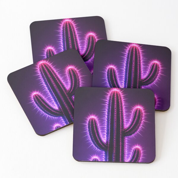 Item preview, Neon Cyberpunk Cactus Glow designed and sold by PixelVibe782.