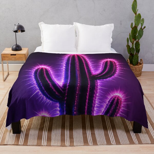Item preview, Neon Cyberpunk Cactus Glow designed and sold by PixelVibe782.