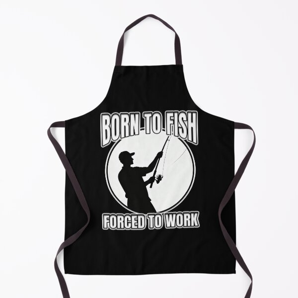 Item preview, Born To Fish Forced To Work designed and sold by bngfx.